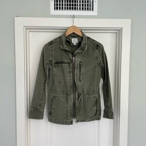 Melrose and Market Green Military Utility Jacket S